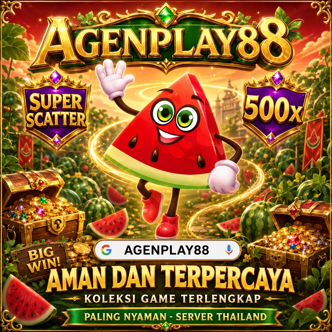 WARISAN4D ★ Empat Penjuru Harta Karun Keluarga — Dari Utara Sampai Selatan, Semua Terjaga Rapi!